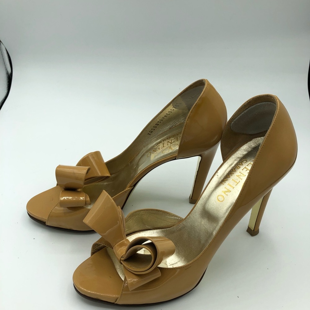 *SALE* ヴァレンティノ フォリフォリエイジポンプ ヒール Vintage Valentino Bow Pumps - Gem
